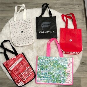 Fabletics Black Tote Bag